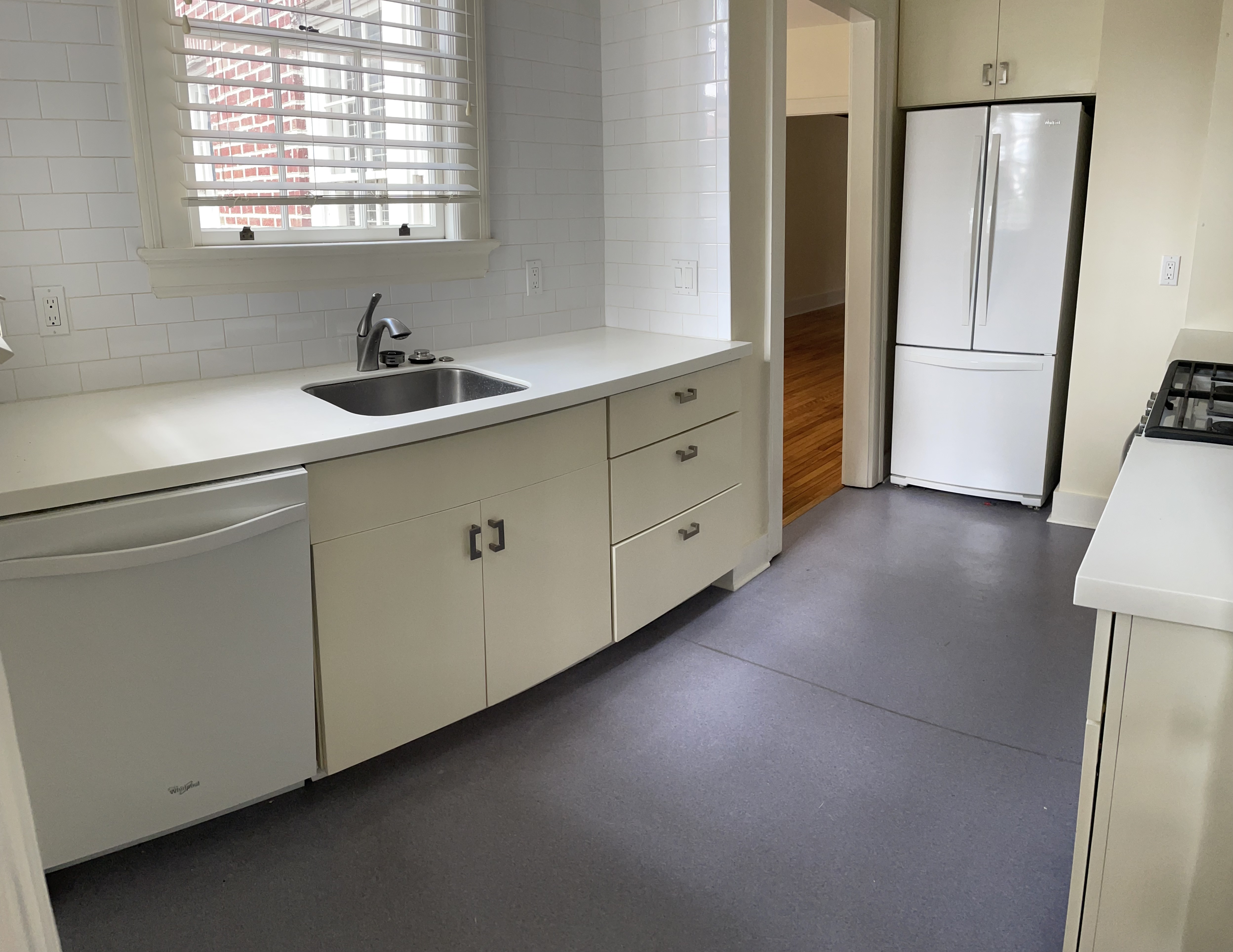 Kitchen with sink