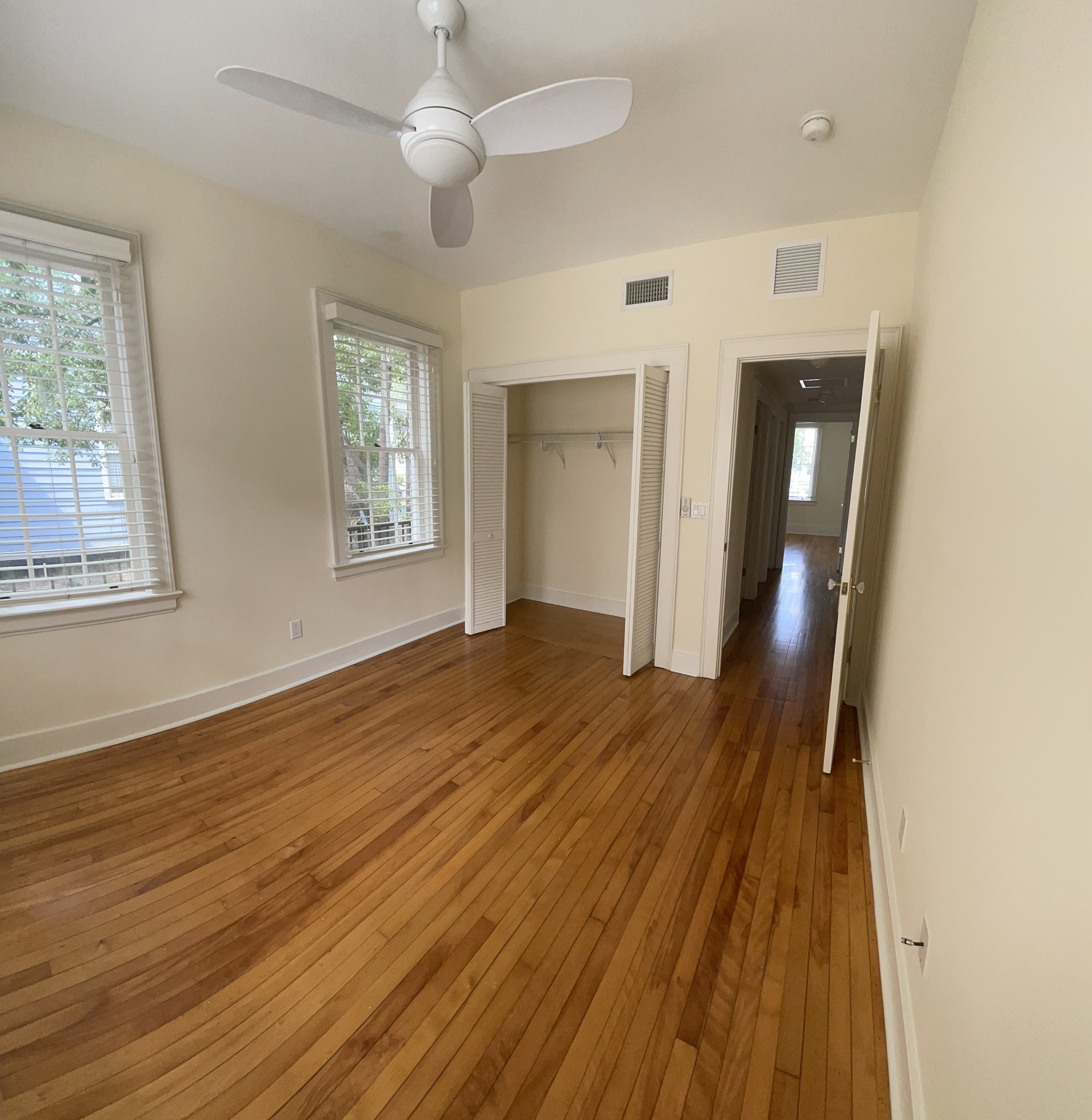 Bedroom with closet
